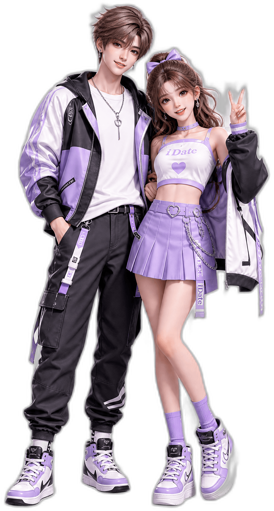 iDate NextGen Male and Female 3D Anime Couple